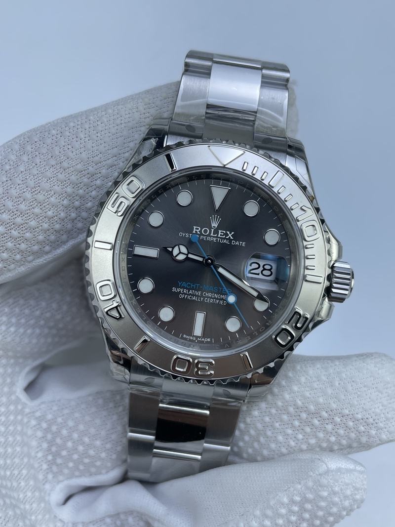 (준비완료/특급배송 할인판매)NO.3055/VS공장 요트마스터 그레이 3135풀카피 클론무브