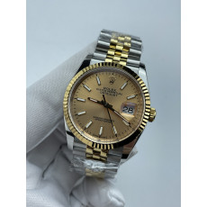(준비완료/특급배송)NO.3519/롤렉스 데이저스트 36미리 최신형 옐로우 골드 콤비 화이트 바인덱스 QP공장
